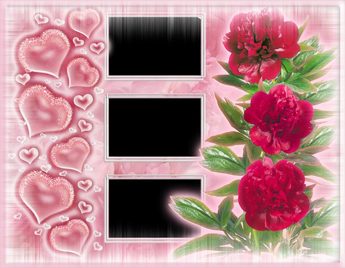 Ramki Photoshop Romantyczne - Ramka z kwiatami 2021.png