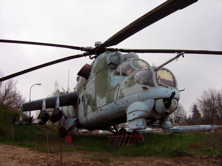 Mi-24 - Muzeum_Polskiej_Techniki_Wojskowej_Warszawa Mi-24D w Muzeum Wojska Polskiego w Warszawie.JPG