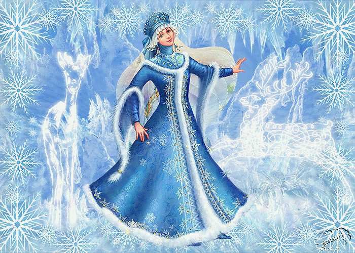 Zimowe - Królowa lodu.gif