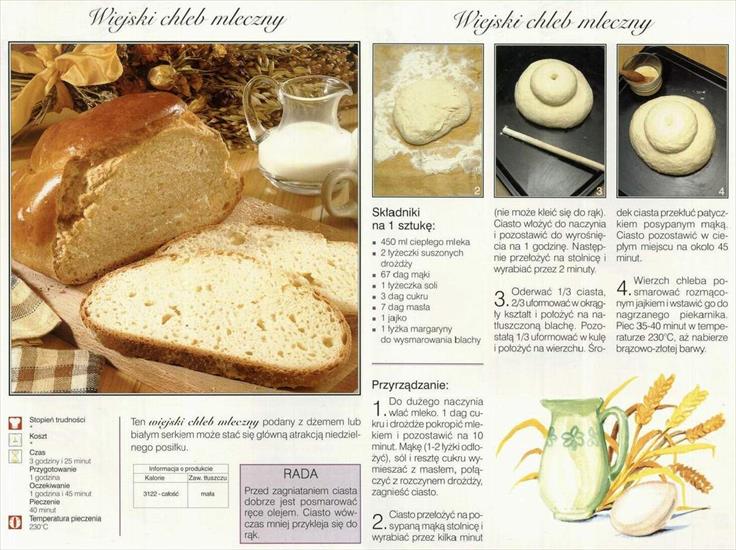 CHLEB -Bułeczki - Wiejski chleb mleczny.JPG
