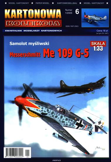 Kartonowa Kolekcja - Kartonowa Kolekcja 2009-01 - Messerschmitt Me 109 G-5.jpg