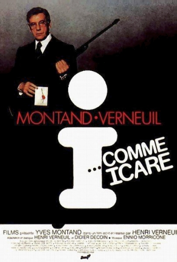 Bardzo dobre filmy - Francuskie - I... jak Ikar - plakat do francuskiego filmu, z roku 1979.bmp