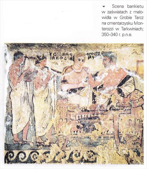 Etruskowie - obrazy - IMG_0044. Scena bankietu w zaświatach.jpg