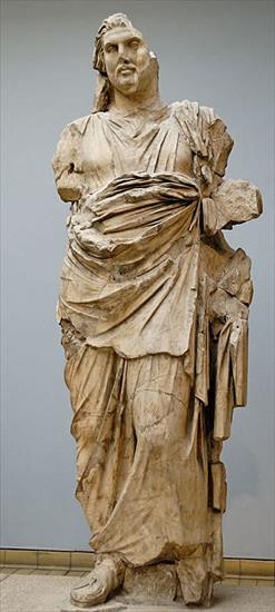 Starożytna Grecja, rzeźba i rzeźbiarze, obrazy - Greklas-Leochares-Maussollos.jpg