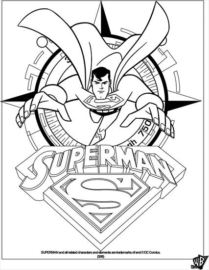Superman - Superman - kolorowanka 45.jpg