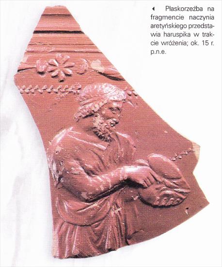 Etruskowie - obrazy - IMG_0040. Płaskorzeźba na fragmencie naczynia aretyńskiego1.jpg