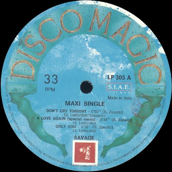 Savage - Maxisingles 1987 - Savage - Maxisingles LP A.jpg
