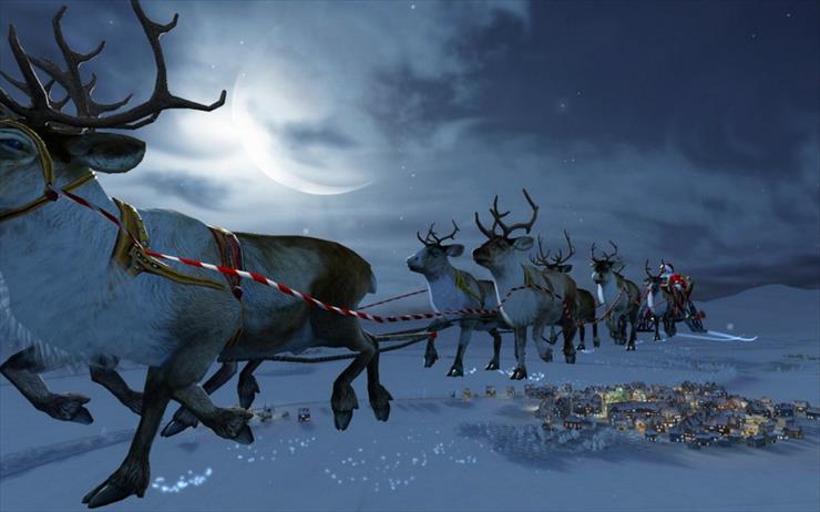 BOŻE NARODZENIE - Santa deers.jpg