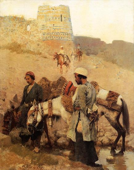 Old India in Paintings - Weeks_Edwin_Lord_Traveling_in_Persia.jpg
