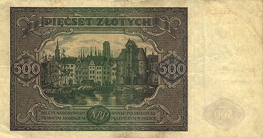 Stare Banknoty i Monety - d500zl-1946.jpg