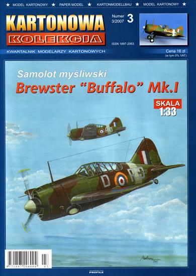 Kartonowa Kolekcja - Kartonowa Kolekcja 2007-03 - Samolot Brewster Buffalo Mk.jpg