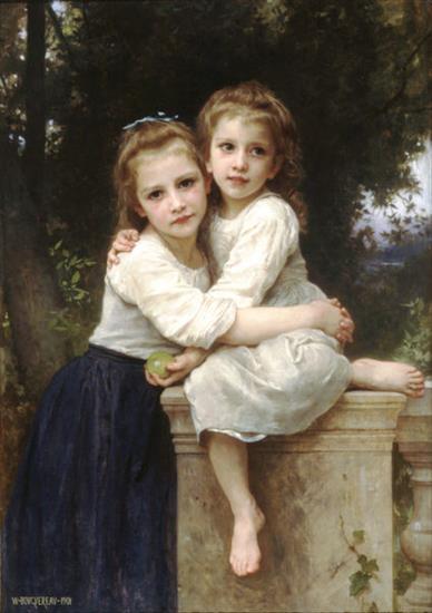 akademizm - 424px-William-Adolphe_Bouguereau_1825-1905_-_Two_Sisters_1901.jpg