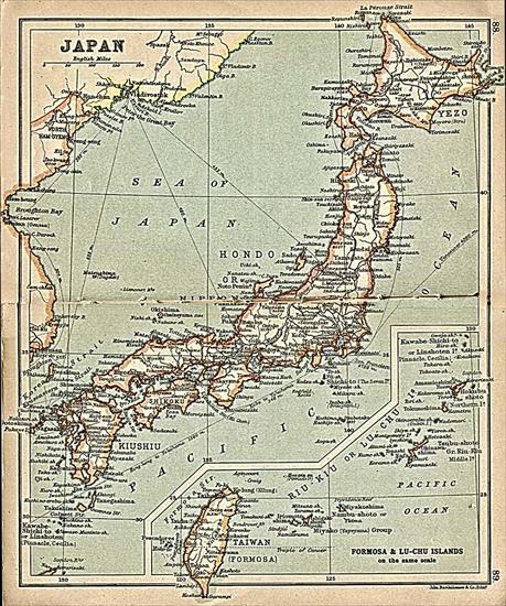Stare mapy z roznych cześci świata.-.XIX.i.XX.wiek - japan 1911.jpg