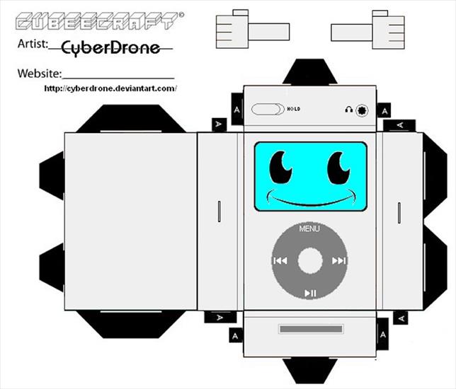 Cubeecraft - Cubee___iPod_by_CyberDrone.jpg