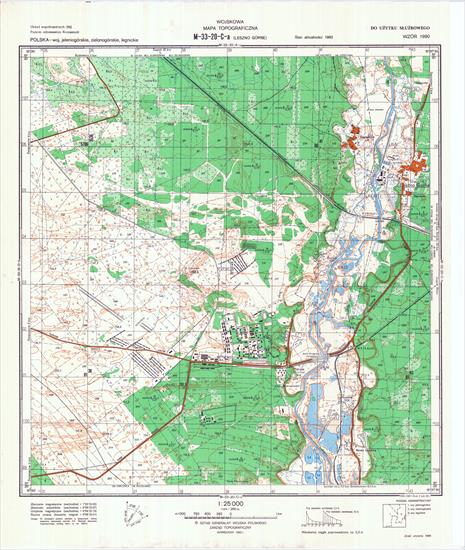 Mapy topograficzne LWP 1_25 000 - M-33-20-C-a_LESZNO_GORNE_1993.jpg