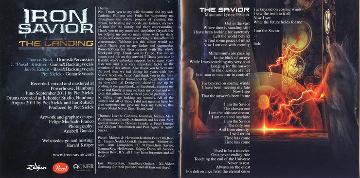 2011 Iron Savior - The Landing Flac - Booklet 02.jpg