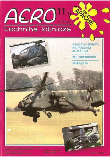 Aero Technika Lotnicza - Aero TL 1991-11 okładka.jpg