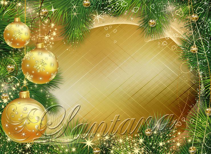 Świąteczne - Nowy Rok - Zima - cz 1 - Christmas gold by Lantana.jpg