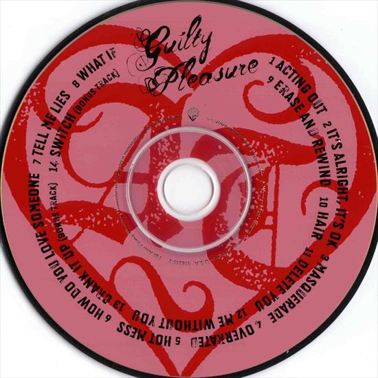 Ashley Tisdale - Guilty Pleasure - album Ashley Tisdale - Guilty Pleasure - cd.jpg