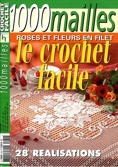 czasopisma 1000  Mailles - ROSES AND FLOWERS IN FILET CROCHET.jpg