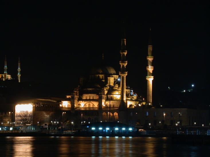 Architecture - Yeni Cami in Istanbul - Turkey night.jpg