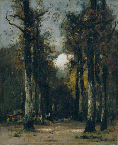 Munkacsy Mihaly 1844 - 1900 - n the Depths of the Forest2.jpg