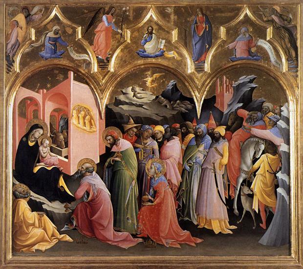 Galleria degli Uffizi. 1 - Don Lorenzo Monaco Adoration of the Magi 1422.jpg