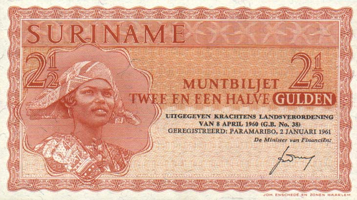 Suriname - SurinamP24a-2OneHalfGulden-1961-donatedowl_f.jpg