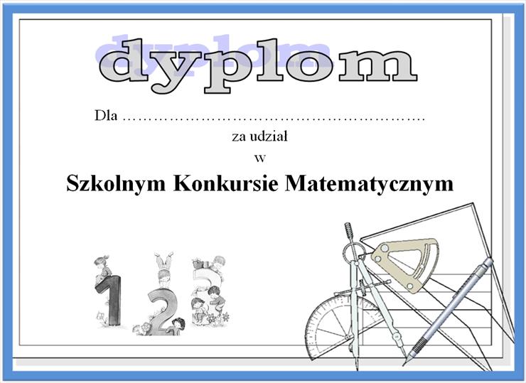 DYPLOMY - dyplom - konkurs matematyczny.jpg