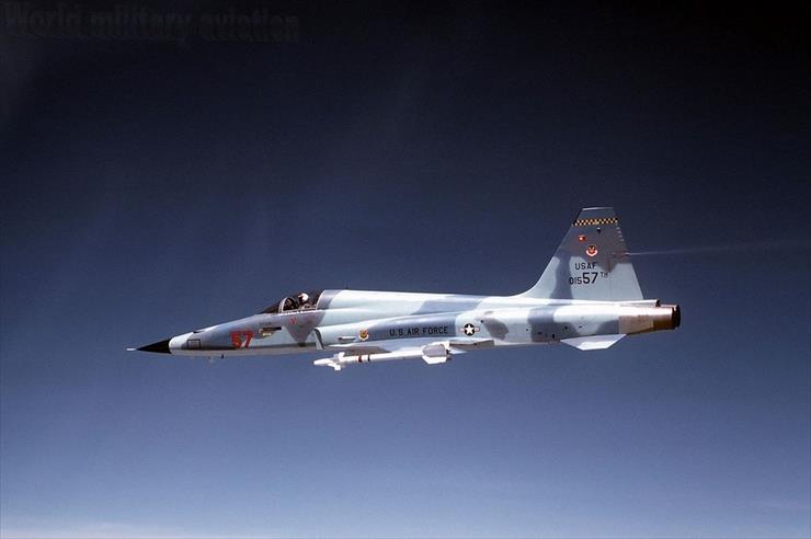 F-5E Tiger - amerykański samolot myśliwski - F-5E Tiger nr 57 Sił powietrznych USA 2.JPG
