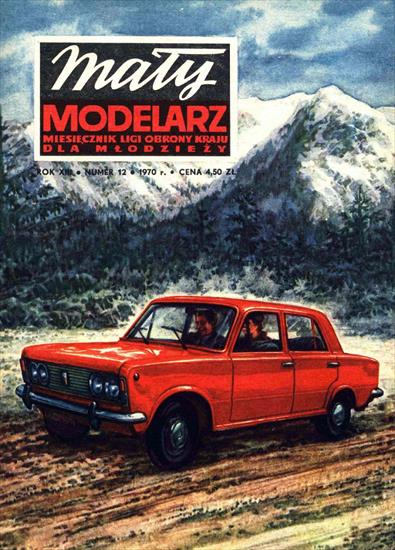 Maly Modelarz 1970.12 - Samochody FIAT 125 P i VOLVO - 01.jpg