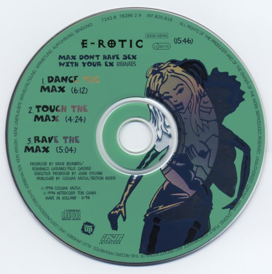 E-Rotic - 1994 - Max Dont Have Sex with Your Ex Remixes - disc.jpg