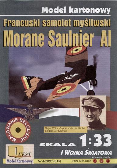 Quest 16 - samolot Morane Saulnier AI - Cover.jpg