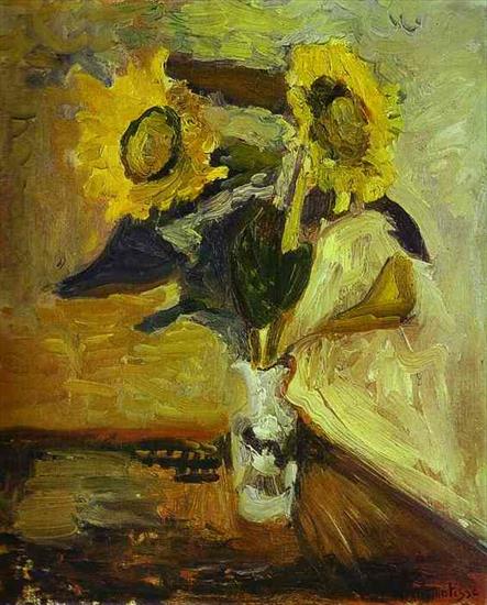 Henry Matisse - Henri Matisse - Vase of Sunflowers.JPG