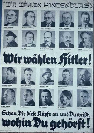 Plakaty i pocztówki - Nazi Poster - 1932 Elections.jpg