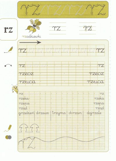 Kaligrafia małych liter i cyfr - KALIGRAFIA MAŁYCH LITER I CYFR 46.JPG