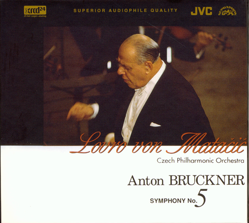 Bruckner - Symphony No. 5 B-Dur - Lovro von Matacic, Czech PO - JVC xrcd - Front Cover small for Avax.jpg