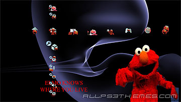 Tematy motywy THEME Sony PS3 - ElmoCrazy THEME PS3 tematy motywy.jpg