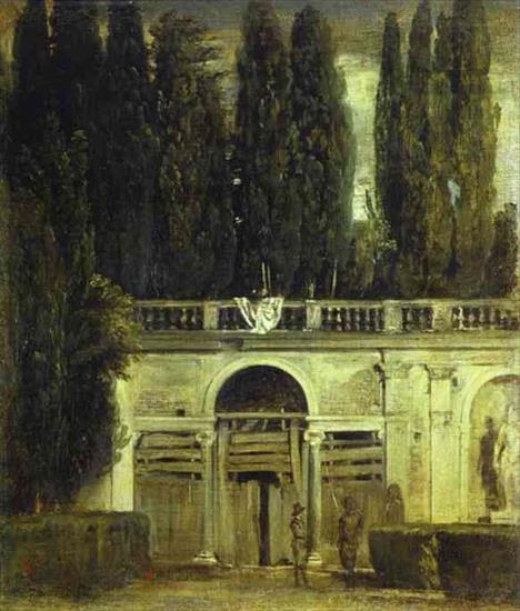 Velazquez - Diego Velazquez - Villa Medici in Rome Pavillion of Ariadne.JPG