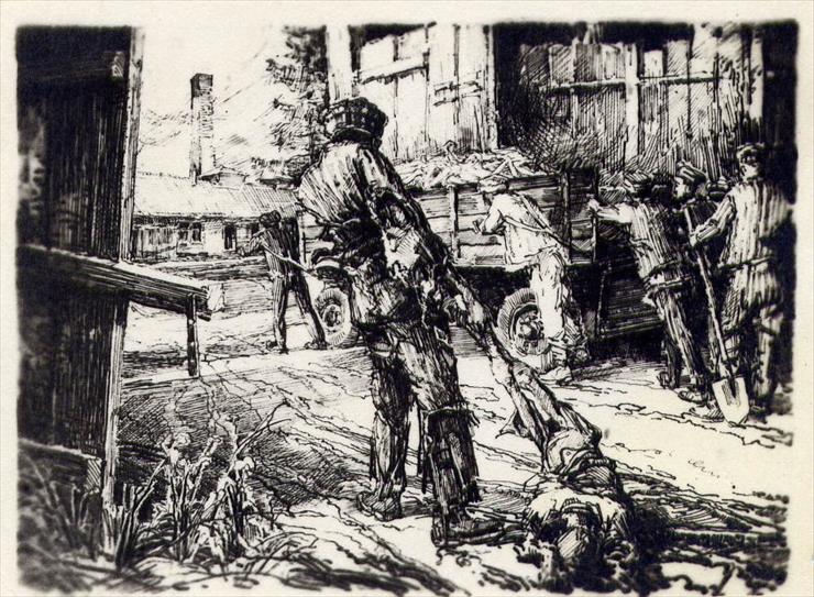 -          Niesamowite rysunki  namacalne świadectwo bestialskich niemieckich zbrodni w Auschwitz - oswiecim-08.bmp